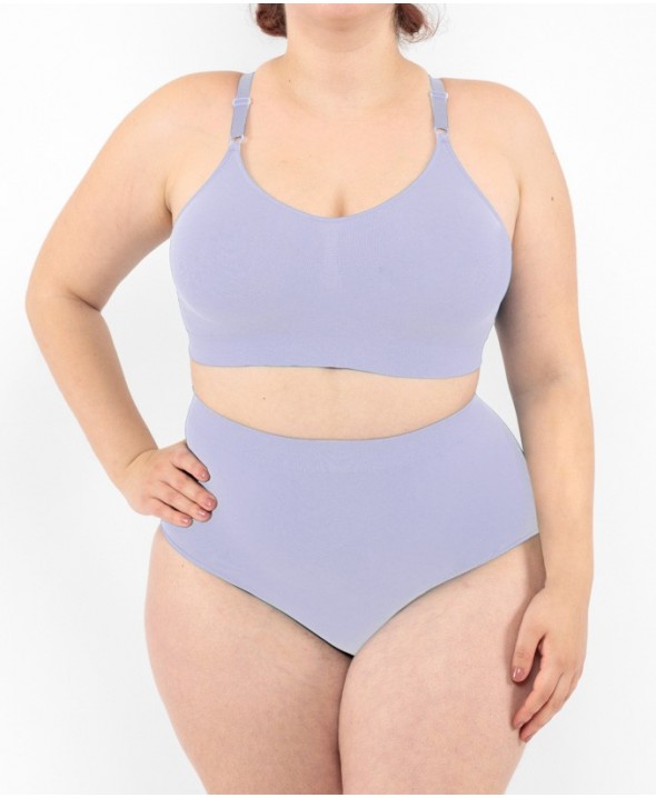 High Waist Briefs - Lilac