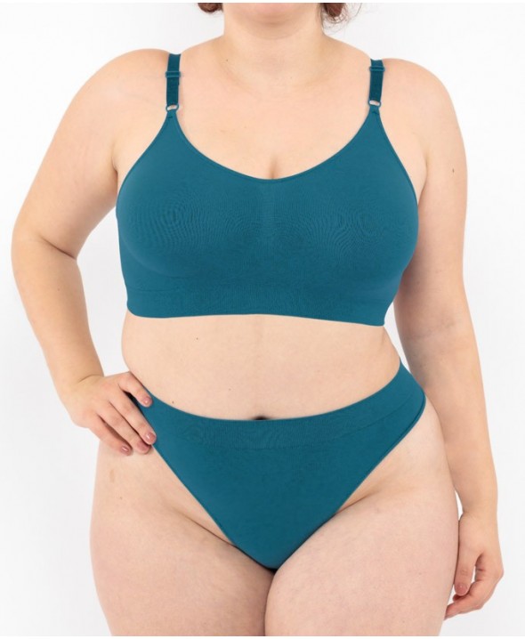 Thong - Petrol Green