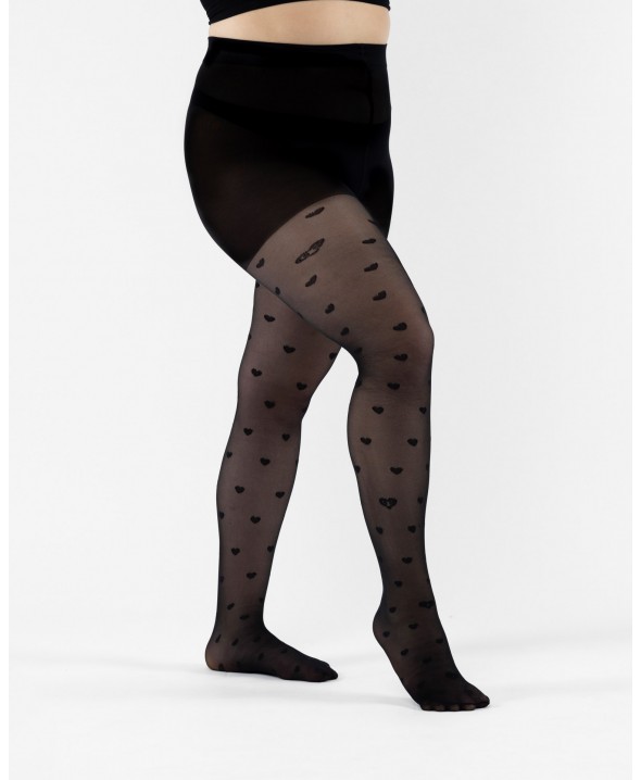 Light Leela Hearts Tights...