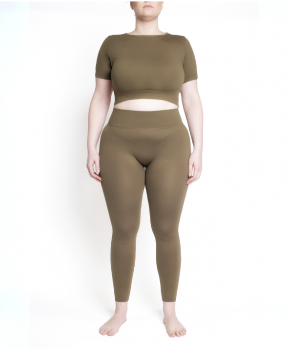 Activewear set with crop...