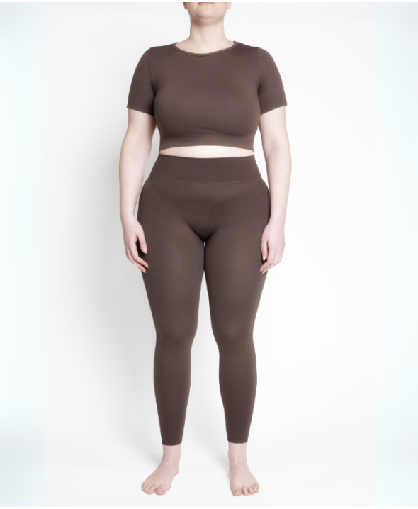 Activewear set with crop...