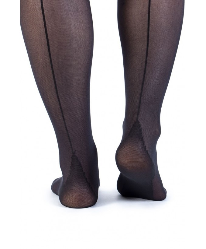 black line stockings
