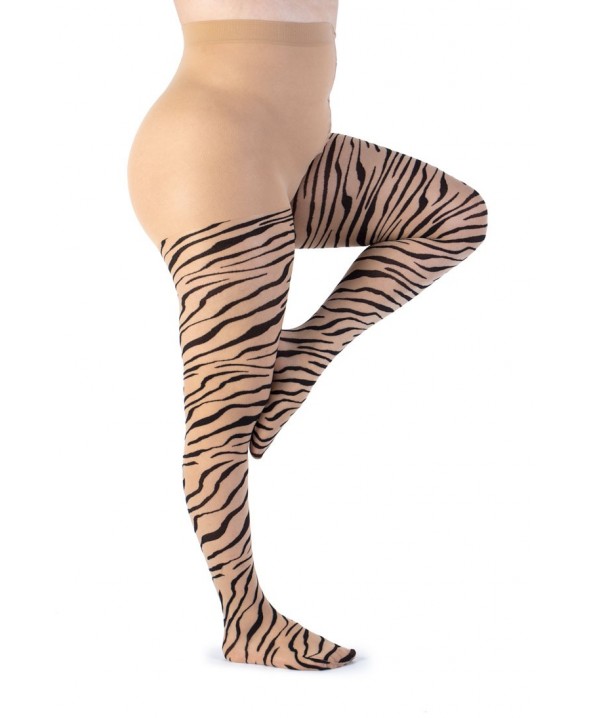 Light Zebra Tights 30 DEN -...