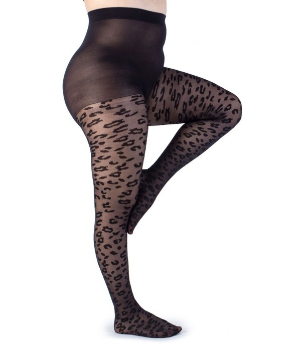 Light Leopard Tights 30 DEN...