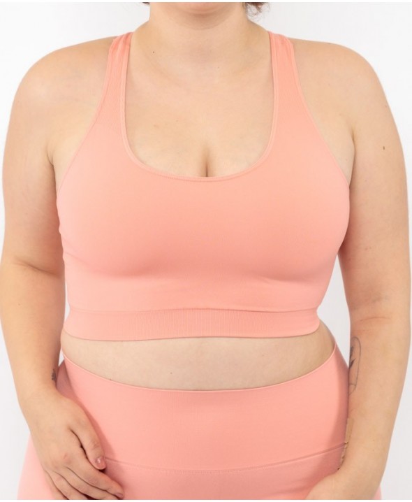 Sport Bralette - Coral