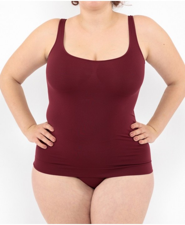 Basic Tanktop - Bordeaux