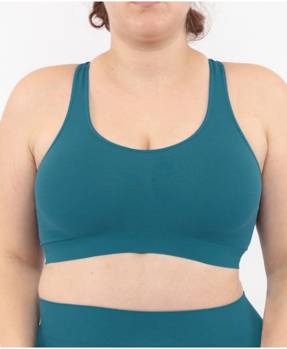 Bralette - Petrol Green