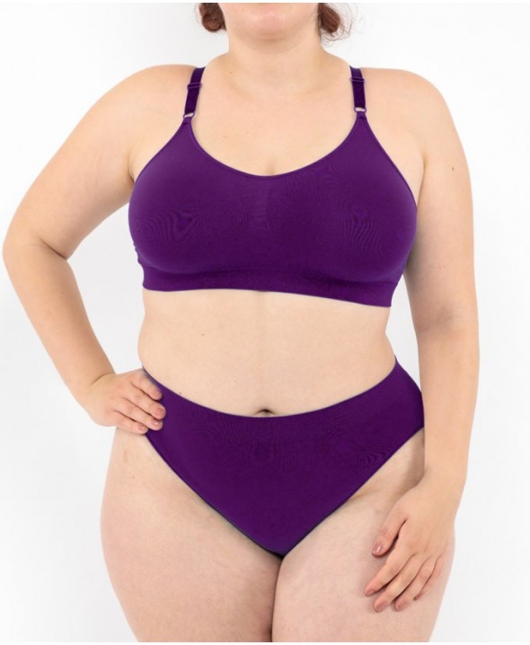 Low Waist Briefs - Violet