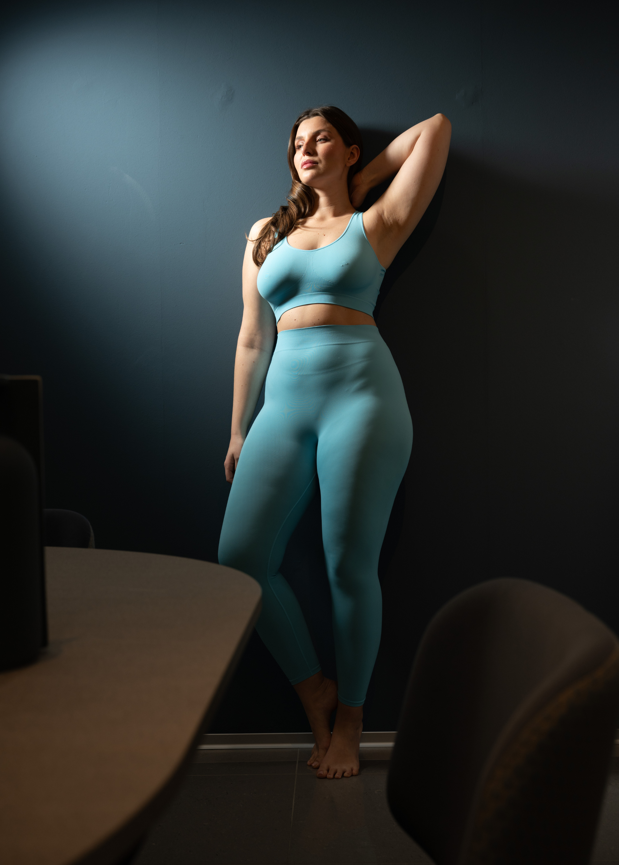 Leggings essential donna Curvy Made in Italy – Leela Lab