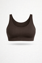 Bralette Costina Caffè Curvy per Taglie Forti | Leela Lab