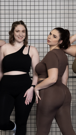 Push-up Leggings - Chocolate Martini