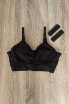 Reggiseno Comfort ad Alto Sostegno - Nero