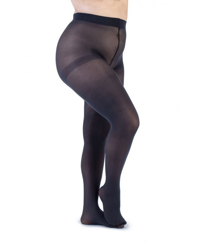 Semimatte Recycled 50 DEN Tights - Smoke