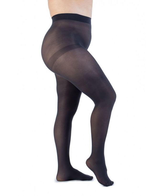 Semimatte Recycled 50 DEN Tights - Smoke