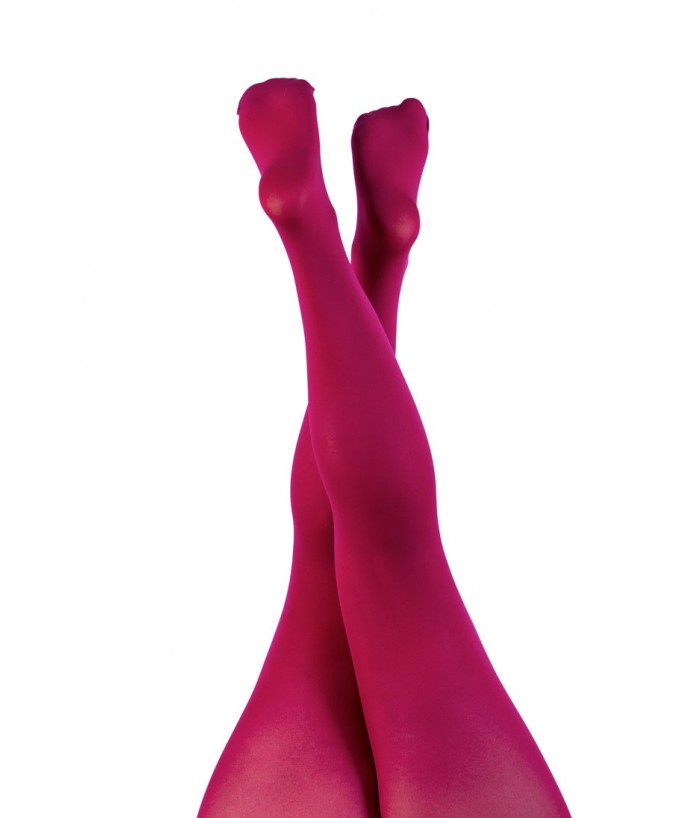 Collant Curvy 90 Den Ciliegia Recycled Indossato Taglie Forti | Leela Lab