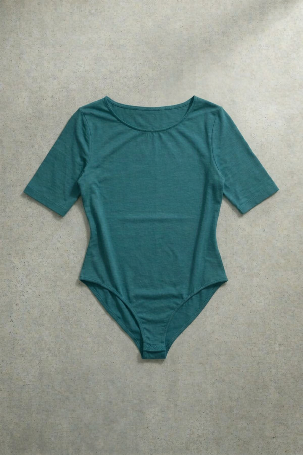 Short Sleeve Bodysuit - Petrol Green