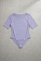 Short Sleeve Bodysuit - Lilac