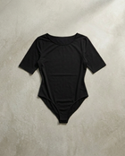 Short Sleeve Bodysuit - Black