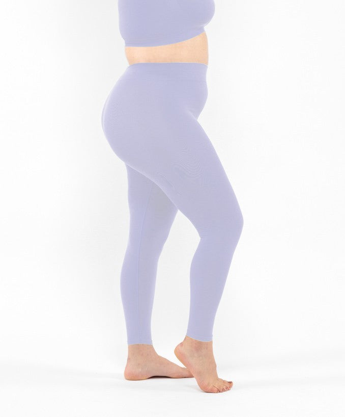 Leggings Lilla Curvy per Taglie Forti Plus Size | Leela Lab