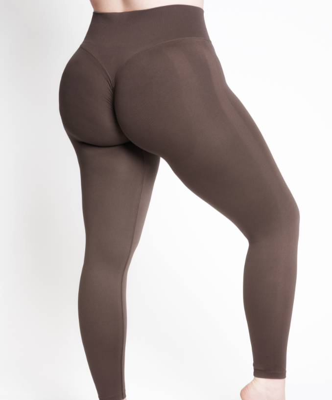 Push-up Leggings - Chocolate Martini
