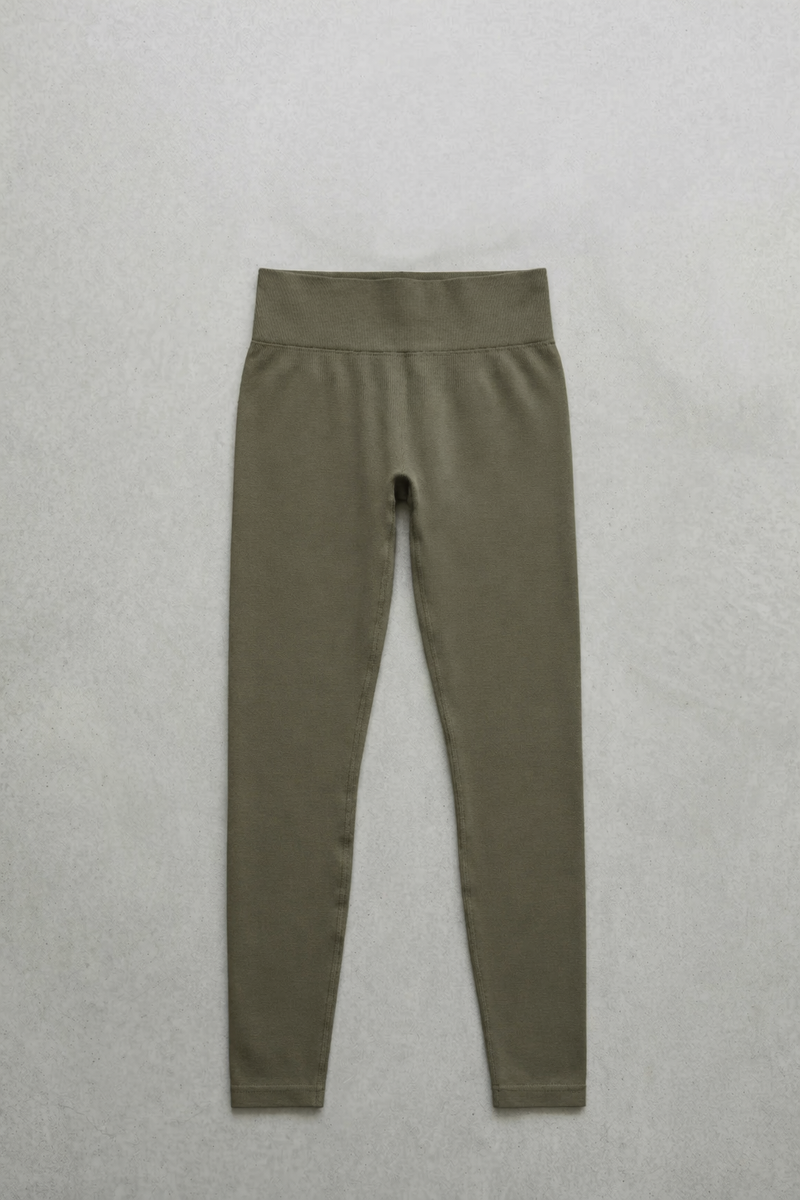 Push-up Leggings - Military Olive