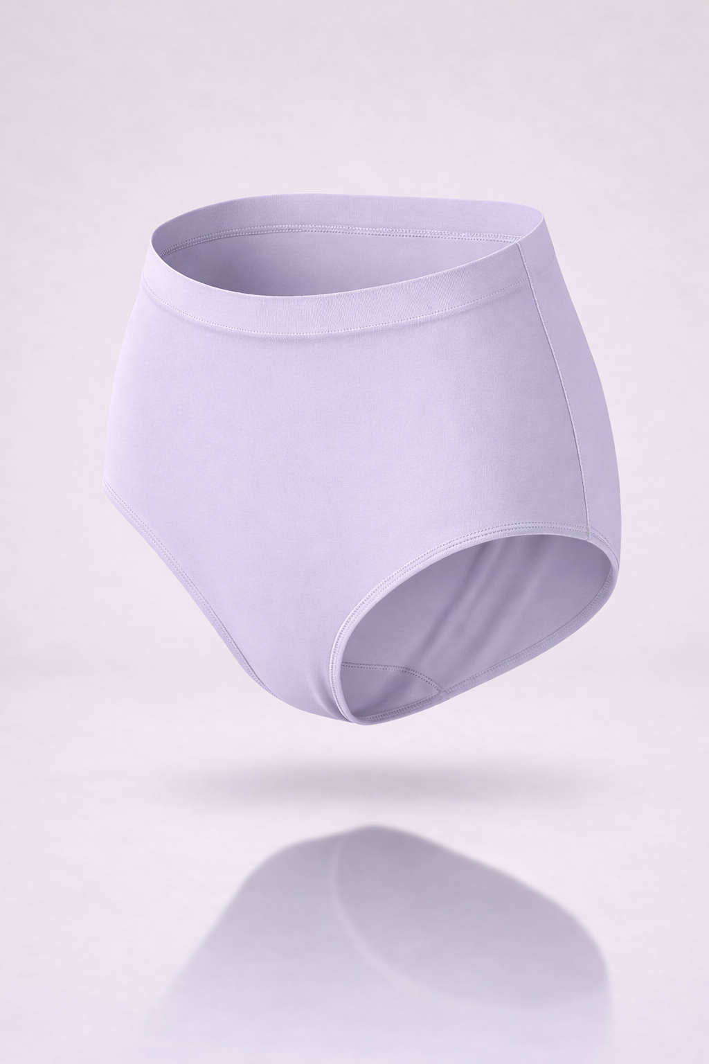 Slip vita alta lilla seamless curvy taglie forti 